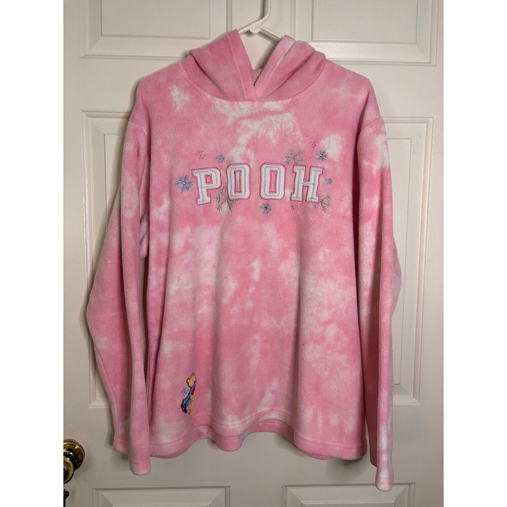 Disney Pink Winnie the Pooh Hoodie Sz XL